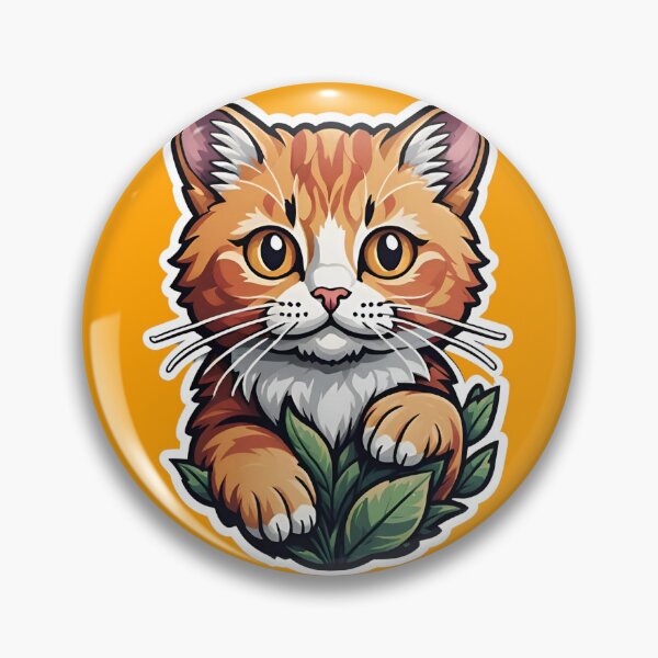 Item preview, Cute kitten sticker 3 designed and sold by Domo-Design.