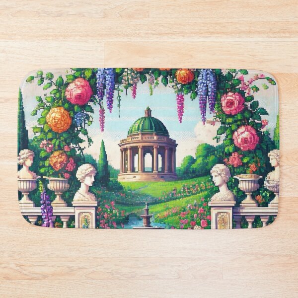 Item preview, Pixelated garden theme designed and sold by Sugar Wisdom .