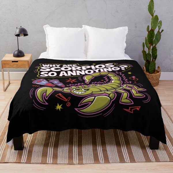Item preview, Scorpios Zodiac Popart -"Why Are Scorpios So Annoying? Funny Pop Art Tee" designed and sold by stickercuffs.