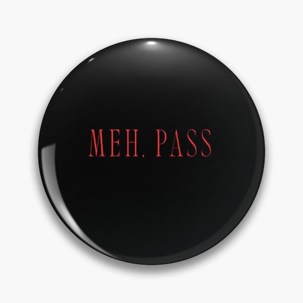 Item preview, MEH PASS designed and sold by funkyfabrik.