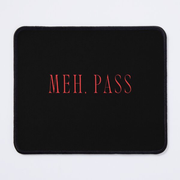 Item preview, MEH PASS designed and sold by funkyfabrik.