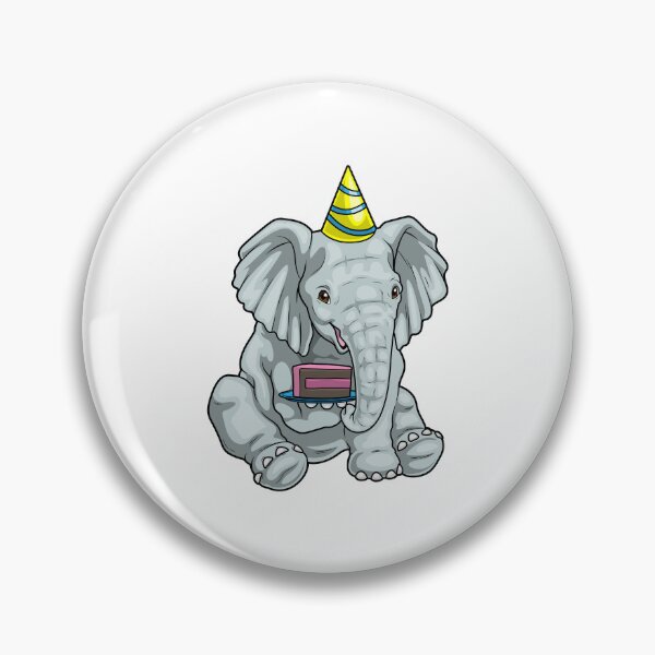 Item preview, Elephant Birthday Cake designed and sold by Snabdesign84.