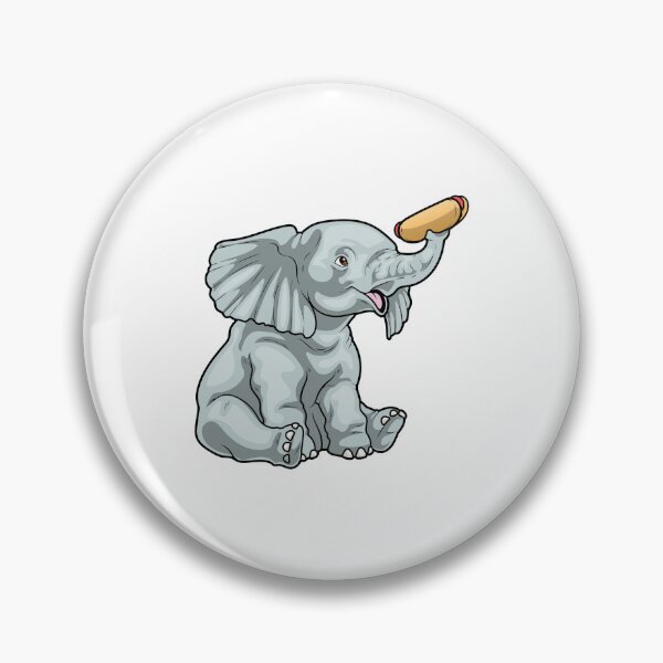 Item preview, Elephant Hotdog designed and sold by Snabdesign84.