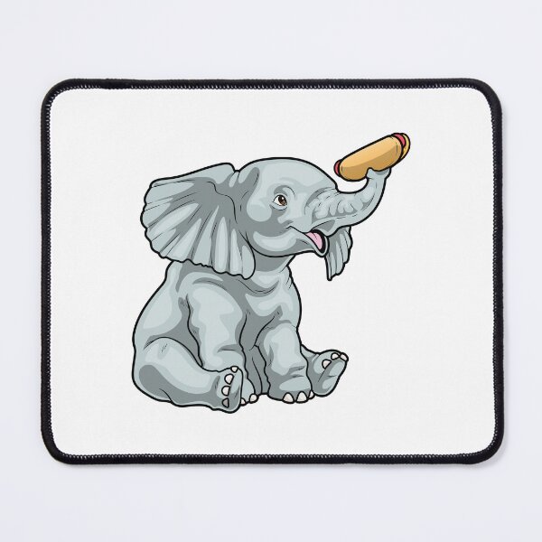 Item preview, Elephant Hotdog designed and sold by Snabdesign84.