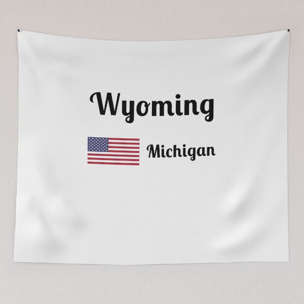 Item preview, Wyoming Michigan - Stylish Prints, designed and sold by Fleetwood1994.