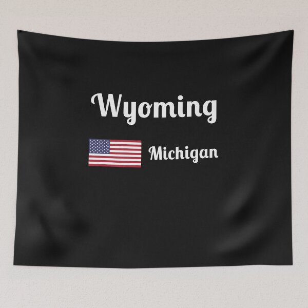 Item preview, Wyoming Michigan - Stylish Prints, designed and sold by Fleetwood1994.