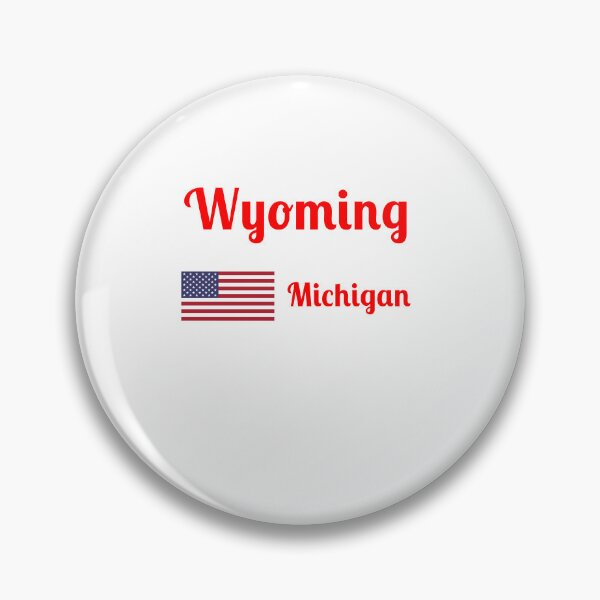 Item preview, Wyoming Michigan - Stylish Prints, designed and sold by Fleetwood1994.