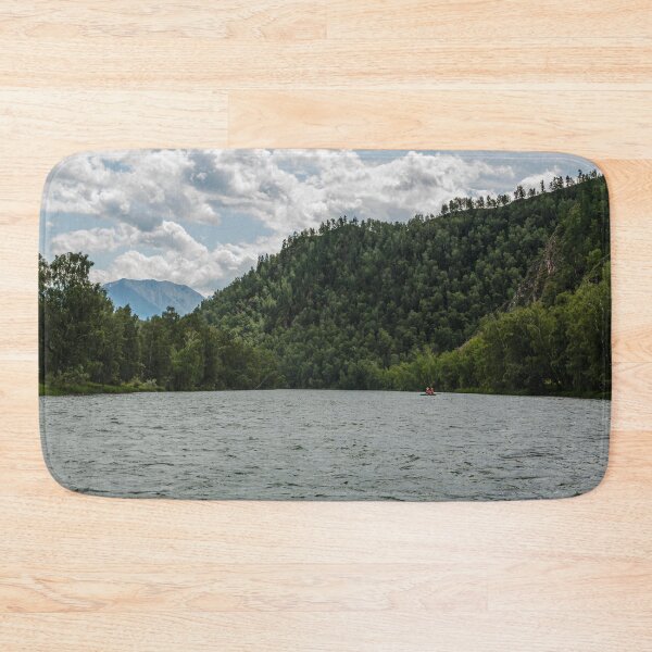 Item preview, River Journey Through Forested Hills designed and sold by PixelBirch.