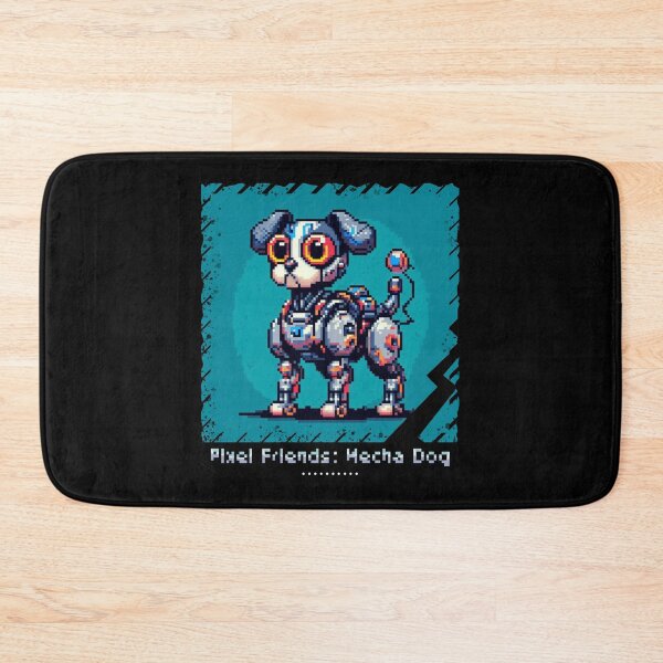 Item preview, Pixel Friends: Mecha Dog designed and sold by TrippyBunnyShop.