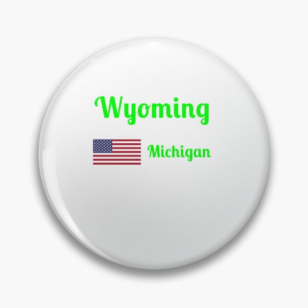 Item preview, Wyoming Michigan - Stylish Prints, designed and sold by Fleetwood1994.