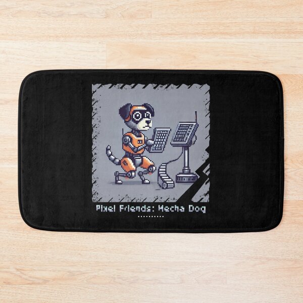 Item preview, Pixel Friends: Mecha Dog designed and sold by TrippyBunnyShop.
