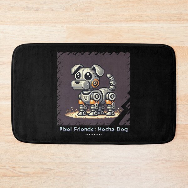 Item preview, Pixel Friends: Mecha Dog designed and sold by TrippyBunnyShop.