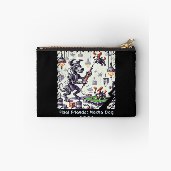 Item preview, Pixel Friends: Mecha Dog designed and sold by TrippyBunnyShop.