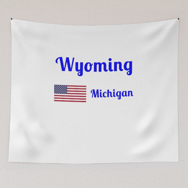 Item preview, Wyoming Michigan - Stylish Prints, designed and sold by Fleetwood1994.