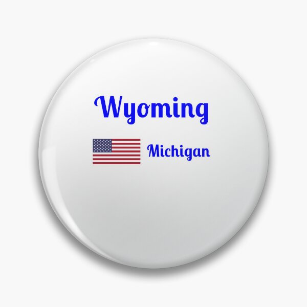 Item preview, Wyoming Michigan - Stylish Prints, designed and sold by Fleetwood1994.
