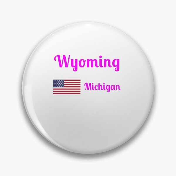 Item preview, Wyoming Michigan - Stylish Prints, designed and sold by Fleetwood1994.