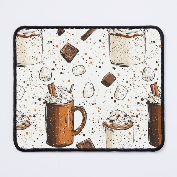 Item preview, Winter Tea with Snowflakes and Pinecones designed and sold by Piotrek0001.
