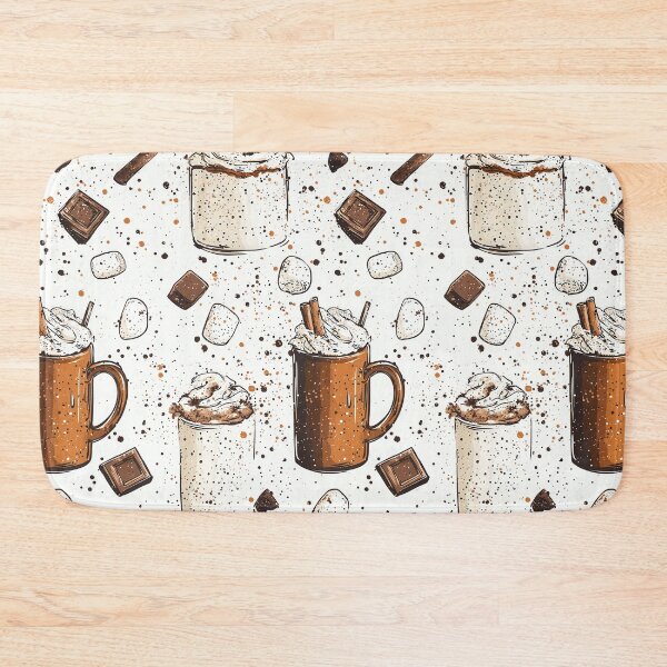 Item preview, Winter Tea with Snowflakes and Pinecones designed and sold by Piotrek0001.
