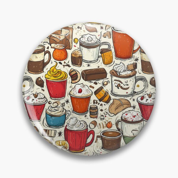Item preview, Rich Hot Drink with Cozy Holiday Additions designed and sold by Piotrek0001.