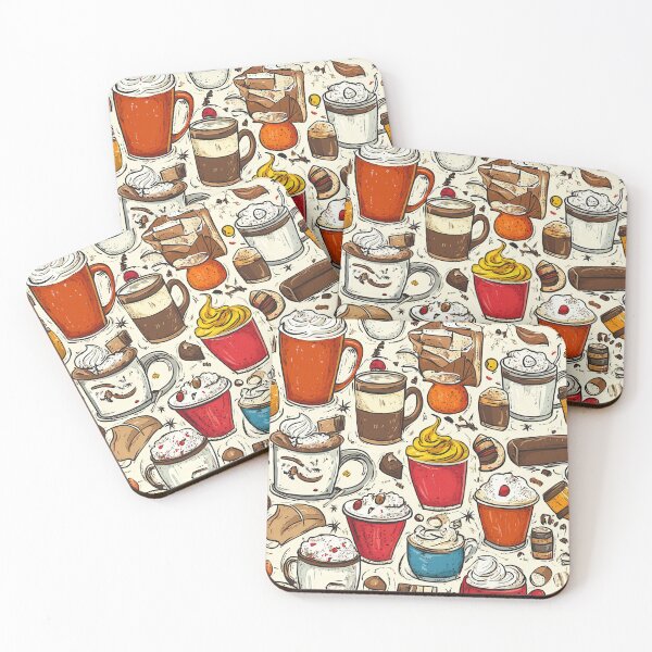 Item preview, Rich Hot Drink with Cozy Holiday Additions designed and sold by Piotrek0001.