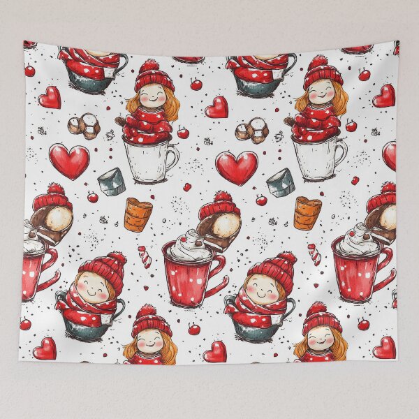Item preview, Holiday Mug with Aromatic Warm Beverage designed and sold by Piotrek0001.