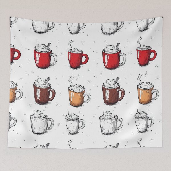 Item preview, Winter Cocoa with Marshmallow and Cinnamon designed and sold by Piotrek0001.