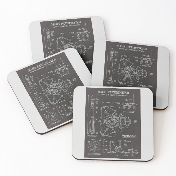 Item preview, Mars Pathfinder. Lander and Rover Exploration (Vertical Blackboard) designed and sold by BGALAXY.