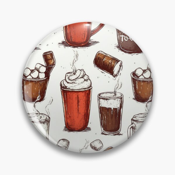 Item preview, Hot Tea with Pine Branch and Snow Accents designed and sold by Piotrek0001.