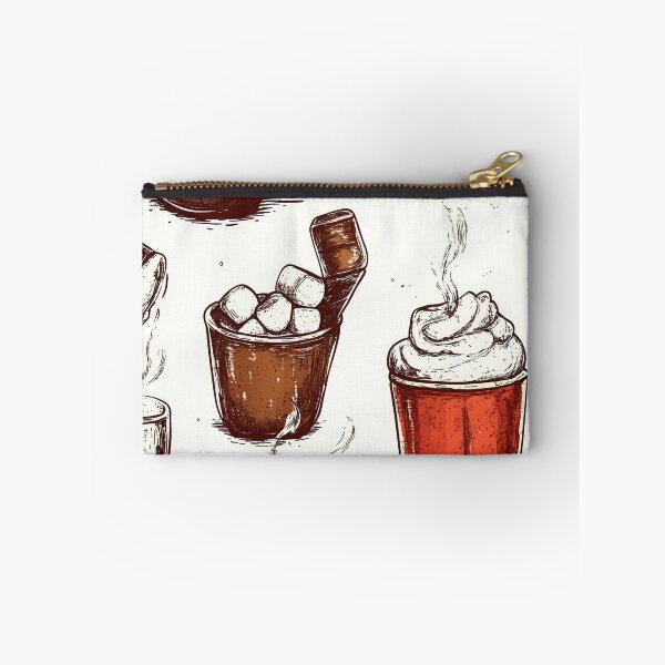 Item preview, Hot Tea with Pine Branch and Snow Accents designed and sold by Piotrek0001.