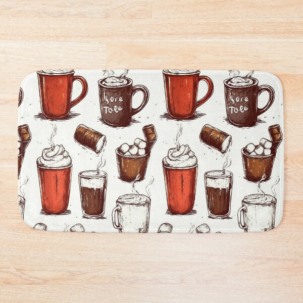 Item preview, Hot Tea with Pine Branch and Snow Accents designed and sold by Piotrek0001.