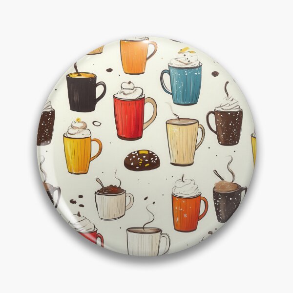 Item preview, Winter Morning Drink with Festive Atmosphere designed and sold by Piotrek0001.