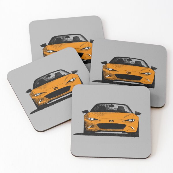 Item preview, My drawing of the Japanese roadster car ND designed and sold by designjaag.