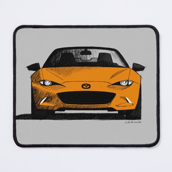 Item preview, My drawing of the Japanese roadster car ND designed and sold by designjaag.