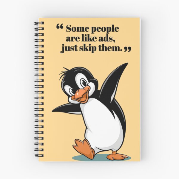Item preview, Penguin - Some people are like Ads, just skip them designed and sold by 123ks.