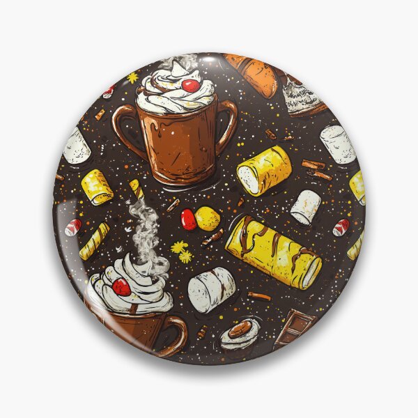 Item preview, Cozy Winter Drinks with Sweet Holiday Treats designed and sold by Piotrek0001.