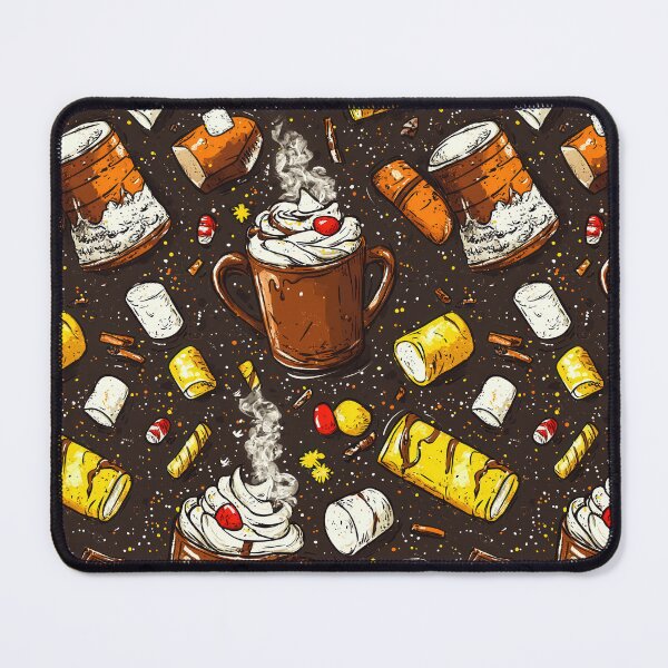 Item preview, Cozy Winter Drinks with Sweet Holiday Treats designed and sold by Piotrek0001.