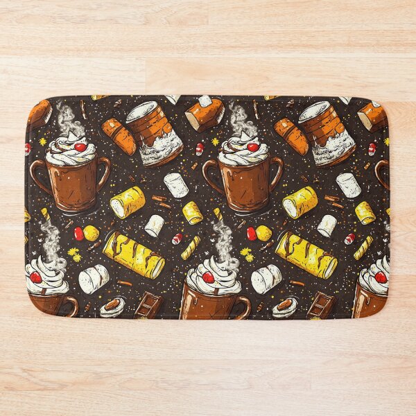 Item preview, Cozy Winter Drinks with Sweet Holiday Treats designed and sold by Piotrek0001.