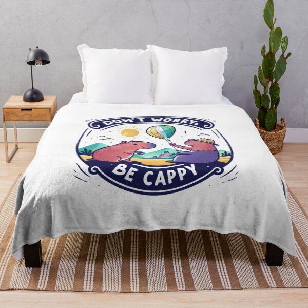 Item preview, Don't Worry Be Cappy - Positive and Fun Design designed and sold by Colorful-Garden.