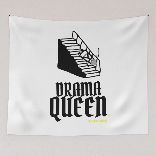 Item preview, Drama Queen: Hilarious Rebel Granny Edition! designed and sold by petiteToulon.