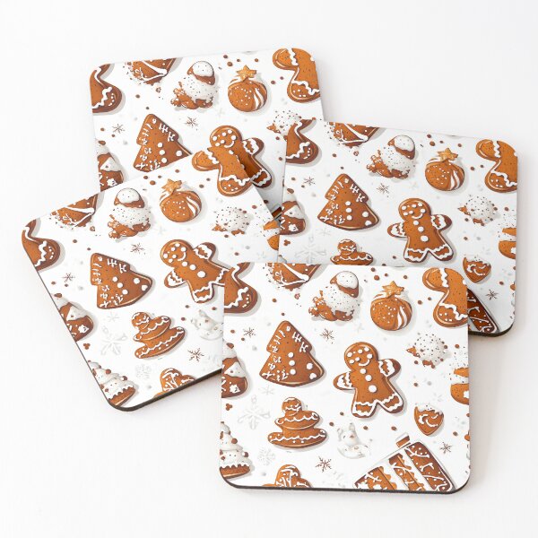 Item preview, Gingerbread Shapes with Festive Decorations designed and sold by Piotrek0001.