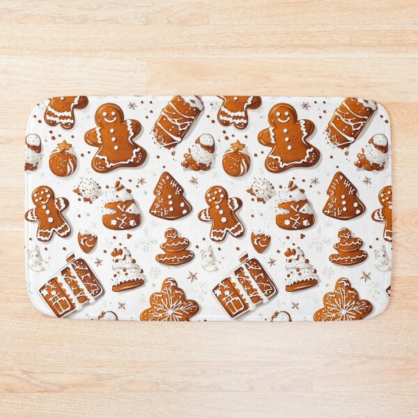 Item preview, Gingerbread Shapes with Festive Decorations designed and sold by Piotrek0001.