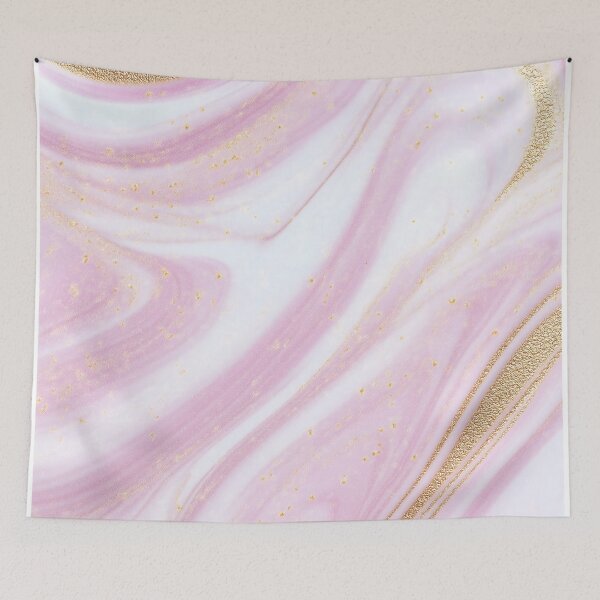 Item preview, Elegant Pink And Gold Marble Pattern designed and sold by GoldenTealArts.