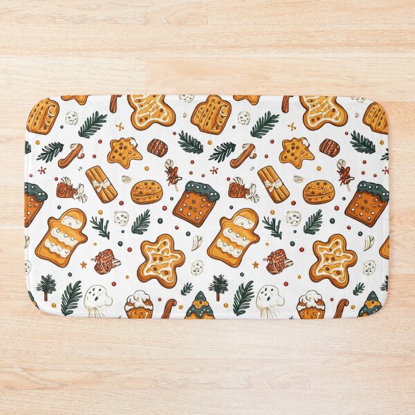 Item preview, Sweet Gingerbread Art with Seasonal Colors designed and sold by Piotrek0001.