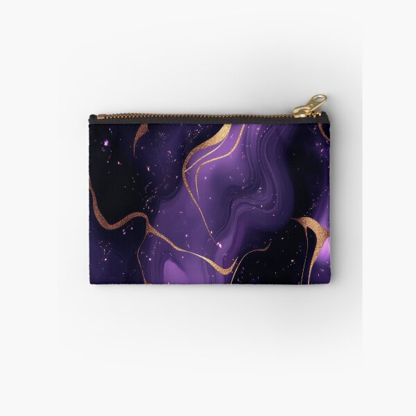 Item preview, Elegant Purple And Gold Marble Background designed and sold by GoldenTealArts.