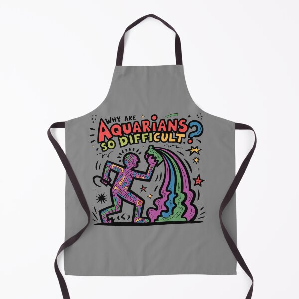 Item preview, Aquarians Zodiac Pop art -"Why Are Aquarians So Difficult? Vibrant Pop Art Tee" designed and sold by stickercuffs.