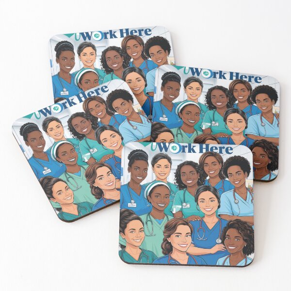 Item preview, Top nurses work here design 1 designed and sold by DylAtho8.