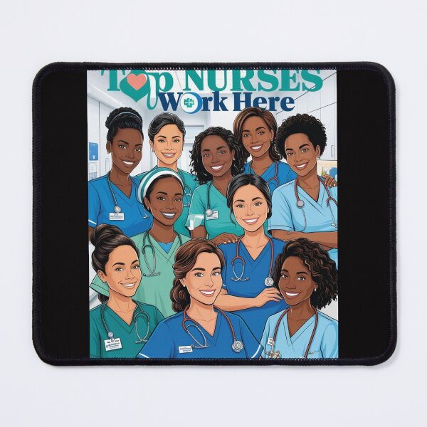 Item preview, Top nurses work here design 1 designed and sold by DylAtho8.