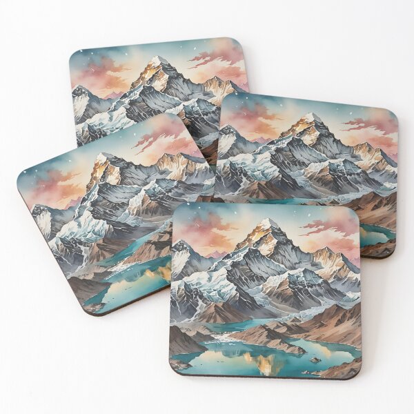 Item preview, Mount Everest Sunset from Gokyo Lakes designed and sold by LSVart.