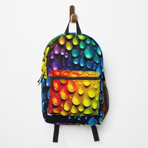 Item preview, Rainbow Droplets Colors Vibrant Droplets Colorful designed and sold by Amanda's Factory.