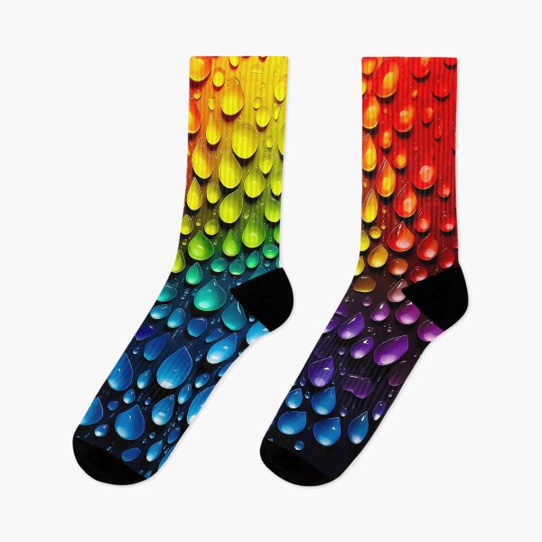 Item preview, Rainbow Droplets Colors Vibrant Droplets Colorful designed and sold by Amanda's Factory.